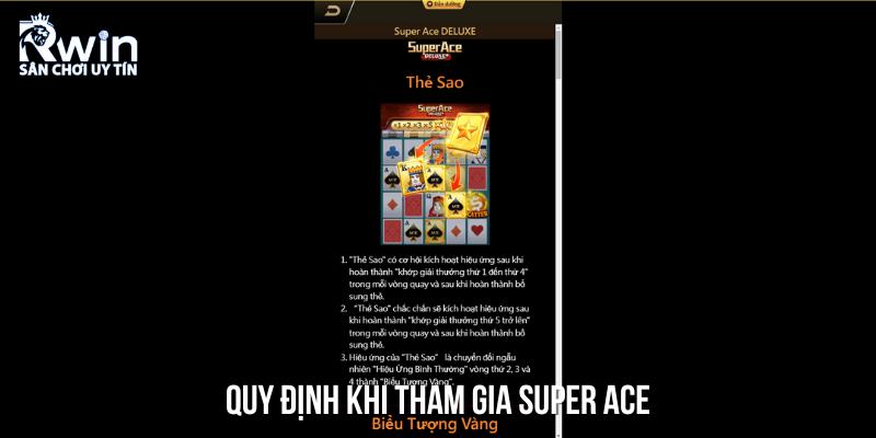 Tổng hợp luật chơi game Super Ace nổ hũ đầy đủ và chi tiết